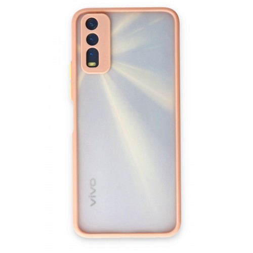 Newface Vivo Y11S Kılıf Montreal Silikon Kapak - Pembe Newface Vivo Y11S Kılıf Montreal Silikon Kapak - Pembe