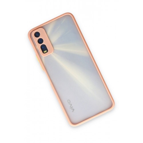 Newface Vivo Y11S Kılıf Montreal Silikon Kapak - Pembe Newface Vivo Y11S Kılıf Montreal Silikon Kapak - Pembe