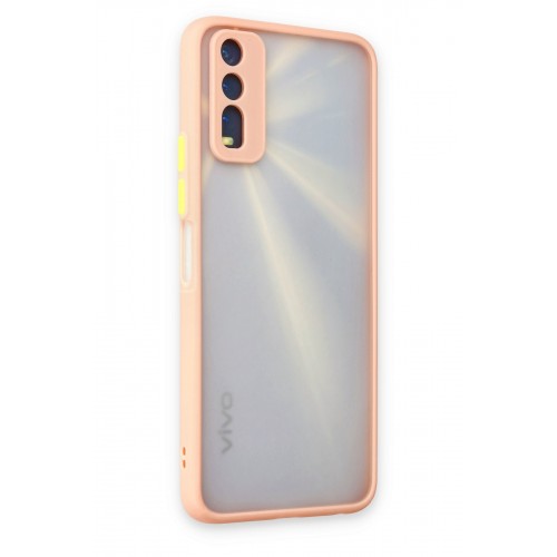 Newface Vivo Y11S Kılıf Montreal Silikon Kapak - Pembe Newface Vivo Y11S Kılıf Montreal Silikon Kapak - Pembe
