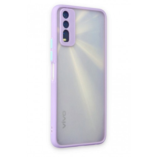 Newface Vivo Y11S Kılıf Montreal Silikon Kapak - Mor Newface Vivo Y11S Kılıf Montreal Silikon Kapak - Mor
