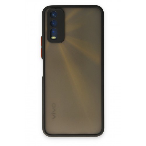 Newface Vivo Y20 Kılıf Montreal Silikon Kapak - Siyah Newface Vivo Y20 Kılıf Montreal Silikon Kapak - Siyah