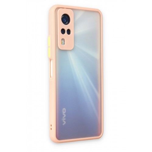 Newface Vivo Y53S Kılıf Montreal Silikon Kapak - Pembe Newface Vivo Y53S Kılıf Montreal Silikon Kapak - Pembe