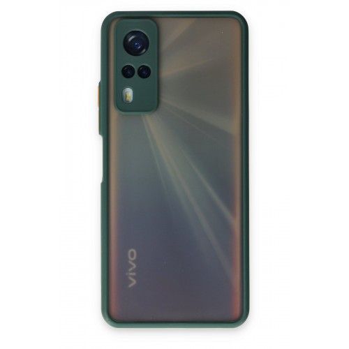 Newface Vivo Y51A Kılıf Montreal Silikon Kapak - Yeşil Newface Vivo Y51A Kılıf Montreal Silikon Kapak - Yeşil