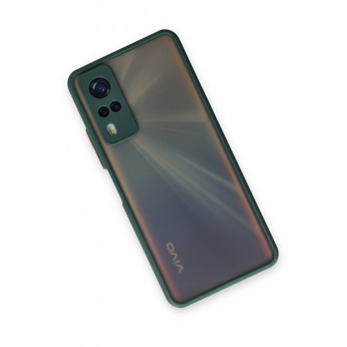 Newface Vivo Y51A Kılıf Montreal Silikon Kapak - Yeşil Newface Vivo Y51A Kılıf Montreal Silikon Kapak - Yeşil