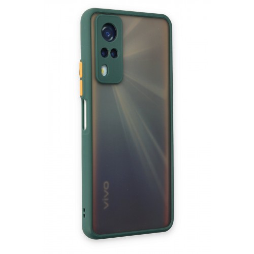 Newface Vivo Y51A Kılıf Montreal Silikon Kapak - Yeşil Newface Vivo Y51A Kılıf Montreal Silikon Kapak - Yeşil