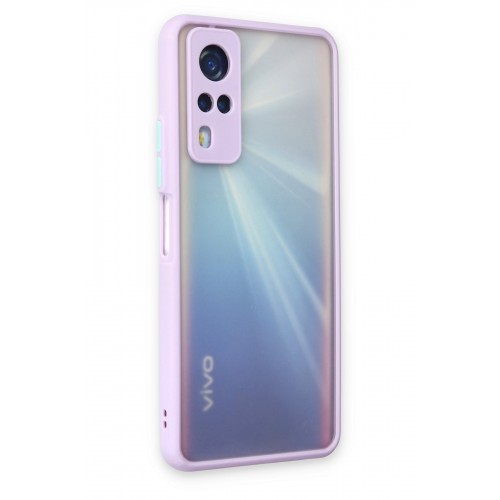 Newface Vivo Y51A Kılıf Montreal Silikon Kapak - Mor Newface Vivo Y51A Kılıf Montreal Silikon Kapak - Mor