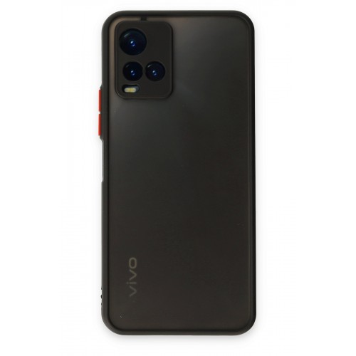 Newface Vivo Y33S Kılıf Montreal Silikon Kapak - Siyah Newface Vivo Y33S Kılıf Montreal Silikon Kapak - Siyah