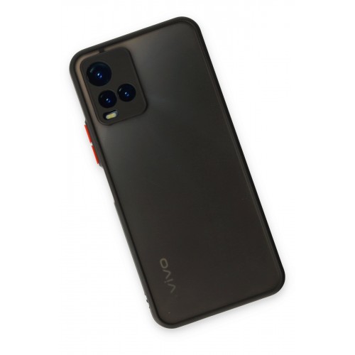 Newface Vivo Y21S Kılıf Montreal Silikon Kapak - Siyah Newface Vivo Y21S Kılıf Montreal Silikon Kapak - Siyah