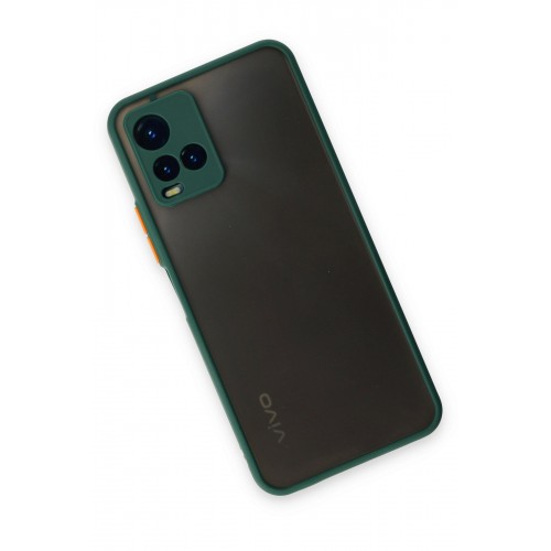 Newface Vivo Y21 Kılıf Montreal Silikon Kapak - Yeşil Newface Vivo Y21 Kılıf Montreal Silikon Kapak - Yeşil