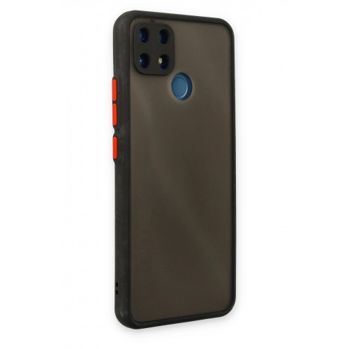 Newface Realme C25 Kılıf Montreal Silikon Kapak - Siyah Newface Realme C25 Kılıf Montreal Silikon Kapak - Siyah