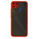 Newface Realme C25 Kılıf Montreal Silikon Kapak - Kırmızı Newface Realme C25 Kılıf Montreal Silikon Kapak - Kırmızı