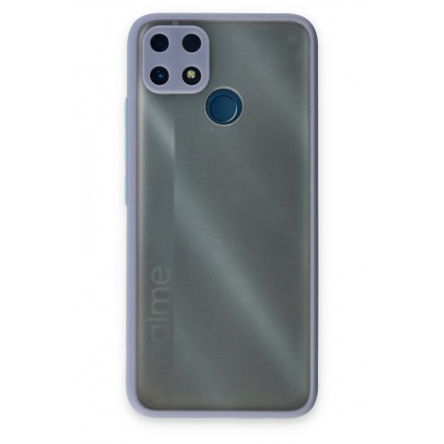 Newface Realme C25 Kılıf Montreal Silikon Kapak - Gri Newface Realme C25 Kılıf Montreal Silikon Kapak - Gri