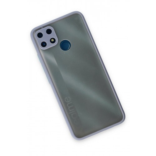Newface Realme C25 Kılıf Montreal Silikon Kapak - Gri Newface Realme C25 Kılıf Montreal Silikon Kapak - Gri