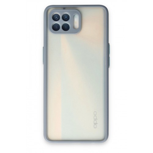 Newface Oppo Reno 4 Lite Kılıf Montreal Silikon Kapak - Gri Newface Oppo Reno 4 Lite Kılıf Montreal Silikon Kapak - Gri