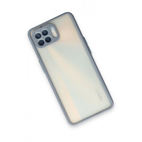 Newface Oppo Reno 4 Lite Kılıf Montreal Silikon Kapak - Gri Newface Oppo Reno 4 Lite Kılıf Montreal Silikon Kapak - Gri