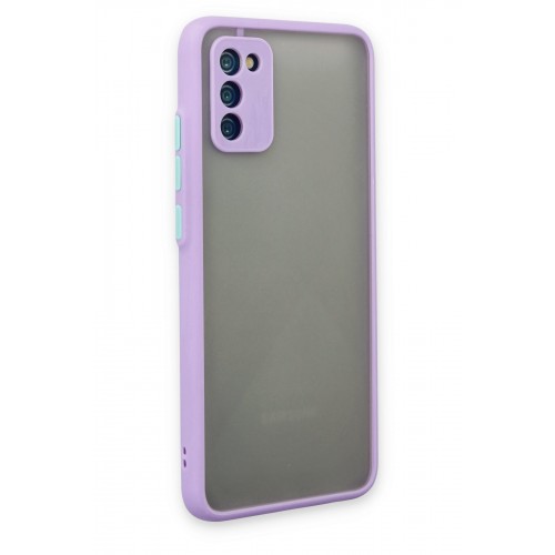 Newface Samsung Galaxy A02S Kılıf Montreal Silikon Kapak - Mor Newface Samsung Galaxy A02S Kılıf Montreal Silikon Kapak - Mor