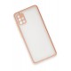 Newface Samsung Galaxy A51 Kılıf Montreal Silikon Kapak - Pembe Newface Samsung Galaxy A51 Kılıf Montreal Silikon Kapak - Pembe