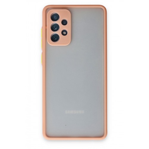 Newface Samsung Galaxy A52 Kılıf Montreal Silikon Kapak - Pembe Newface Samsung Galaxy A52 Kılıf Montreal Silikon Kapak - Pembe