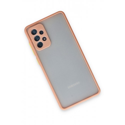 Newface Samsung Galaxy A52S Kılıf Montreal Silikon Kapak - Pembe Newface Samsung Galaxy A52S Kılıf Montreal Silikon Kapak - Pembe