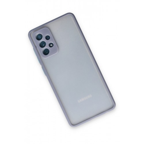 Newface Samsung Galaxy A72 Kılıf Montreal Silikon Kapak - Gri Newface Samsung Galaxy A72 Kılıf Montreal Silikon Kapak - Gri