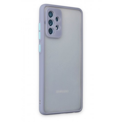 Newface Samsung Galaxy A72 Kılıf Montreal Silikon Kapak - Gri Newface Samsung Galaxy A72 Kılıf Montreal Silikon Kapak - Gri