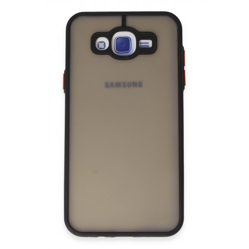 Newface Samsung Galaxy J7 Kılıf Montreal Silikon Kapak - Siyah Newface Samsung Galaxy J7 Kılıf Montreal Silikon Kapak - Siyah