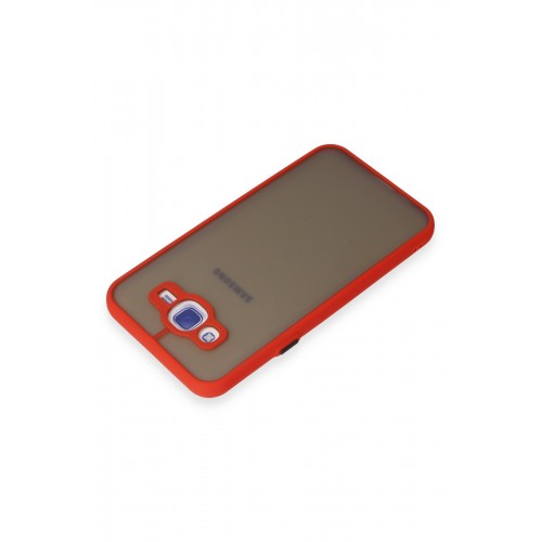 Newface Samsung Galaxy J7 Kılıf Montreal Silikon Kapak - Kırmızı Newface Samsung Galaxy J7 Kılıf Montreal Silikon Kapak - Kırmızı