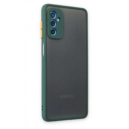 Newface Samsung Galaxy M52 5G Kılıf Montreal Silikon Kapak - Yeşil Newface Samsung Galaxy M52 5G Kılıf Montreal Silikon Kapak - Yeşil