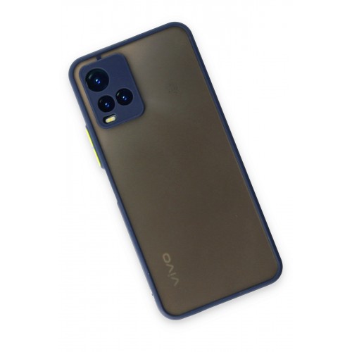 Newface Vivo Y33S Kılıf Montreal Silikon Kapak - Lacivert Newface Vivo Y33S Kılıf Montreal Silikon Kapak - Lacivert