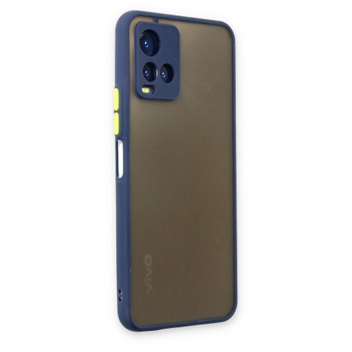 Newface Vivo Y21S Kılıf Montreal Silikon Kapak - Lacivert Newface Vivo Y21S Kılıf Montreal Silikon Kapak - Lacivert