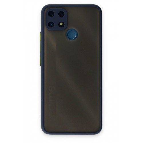 Newface Realme C25 Kılıf Montreal Silikon Kapak - Lacivert Newface Realme C25 Kılıf Montreal Silikon Kapak - Lacivert