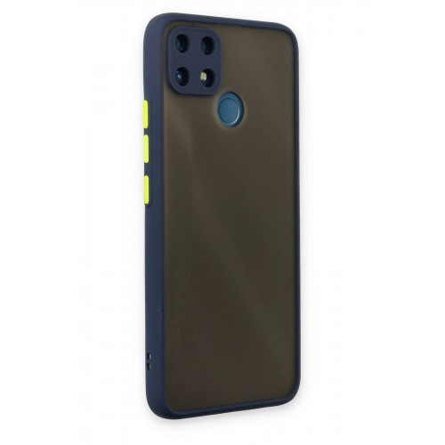 Newface Realme C25s Kılıf Montreal Silikon Kapak - Lacivert Newface Realme C25s Kılıf Montreal Silikon Kapak - Lacivert