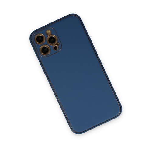 Newface iPhone 12 Pro Max Kılıf Coco Deri Silikon Kapak - Açık Mavi Newface iPhone 12 Pro Max Kılıf Coco Deri Silikon Kapak - Açık Mavi