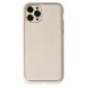 Newface iPhone 11 Pro Max Kılıf Coco Deri Silikon Kapak - Beyaz Newface iPhone 11 Pro Max Kılıf Coco Deri Silikon Kapak - Beyaz