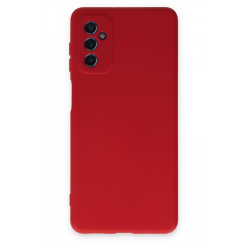 Newface Samsung Galaxy M52 5G Kılıf Nano içi Kadife Silikon - Kırmızı Newface Samsung Galaxy M52 5G Kılıf Nano içi Kadife Silikon - Kırmızı