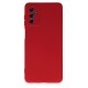 Newface Samsung Galaxy M52 5G Kılıf Nano içi Kadife Silikon - Kırmızı Newface Samsung Galaxy M52 5G Kılıf Nano içi Kadife Silikon - Kırmızı