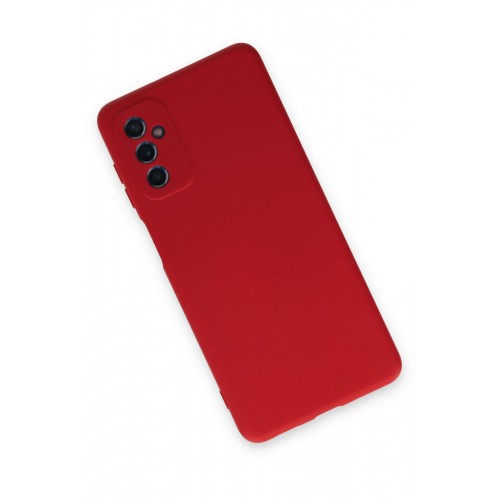 Newface Samsung Galaxy M52 5G Kılıf Nano içi Kadife Silikon - Kırmızı Newface Samsung Galaxy M52 5G Kılıf Nano içi Kadife Silikon - Kırmızı
