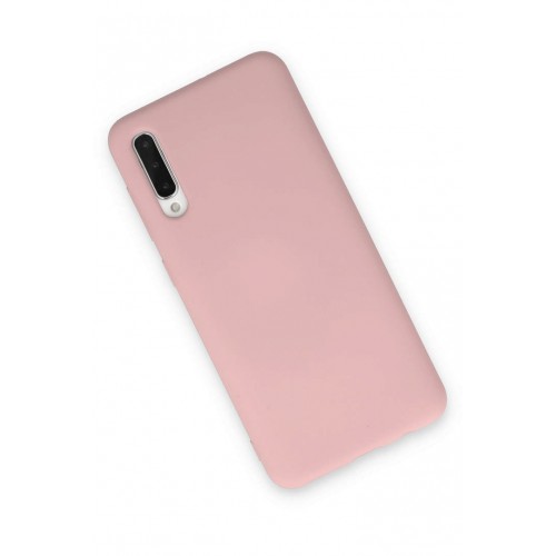 Newface Samsung Galaxy A50S Kılıf Nano içi Kadife Silikon - Pudra Newface Samsung Galaxy A50S Kılıf Nano içi Kadife Silikon - Pudra