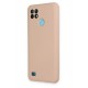 Newface Realme C21 Kılıf Nano içi Kadife Silikon - Pudra Newface Realme C21 Kılıf Nano içi Kadife Silikon - Pudra