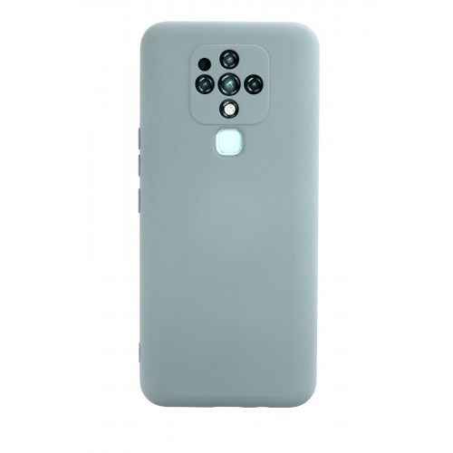 Newface Tecno Camon 16 Kılıf Nano içi Kadife Silikon - Buz Mavisi Newface Tecno Camon 16 Kılıf Nano içi Kadife Silikon - Buz Mavisi