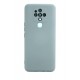 Newface Tecno Camon 16 Kılıf Nano içi Kadife Silikon - Buz Mavisi Newface Tecno Camon 16 Kılıf Nano içi Kadife Silikon - Buz Mavisi