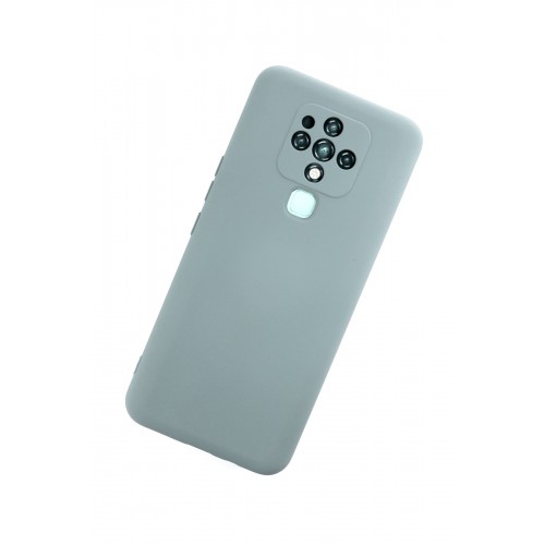 Newface Tecno Camon 16 Kılıf Nano içi Kadife Silikon - Buz Mavisi Newface Tecno Camon 16 Kılıf Nano içi Kadife Silikon - Buz Mavisi