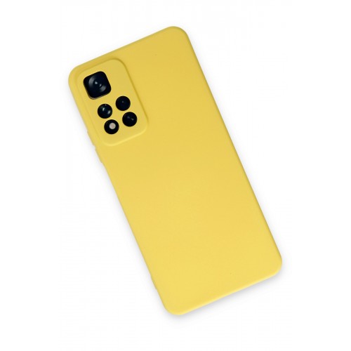 Newface Xiaomi Redmi Note 11 Pro Plus 5G Kılıf Nano içi Kadife Silikon - Sarı Newface Xiaomi Redmi Note 11 Pro Plus 5G Kılıf Nano içi Kadife Silikon - Sarı