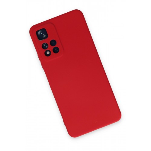 Newface Xiaomi Redmi Note 11 Pro Plus 5G Kılıf Nano içi Kadife Silikon - Kırmızı Newface Xiaomi Redmi Note 11 Pro Plus 5G Kılıf Nano içi Kadife Silikon - Kırmızı