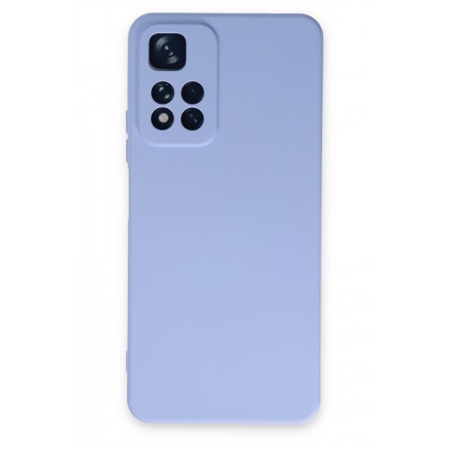 Newface Xiaomi Redmi Note 11 Pro Plus 5G Kılıf Nano içi Kadife  Silikon - Lila