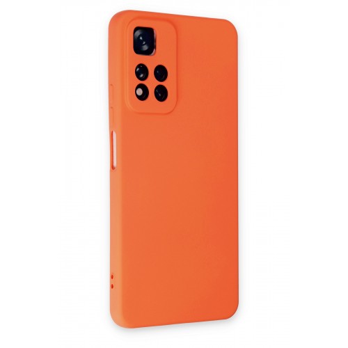 Newface Xiaomi Redmi Note 11 Pro Plus 5G Kılıf Nano içi Kadife Silikon - Turuncu Newface Xiaomi Redmi Note 11 Pro Plus 5G Kılıf Nano içi Kadife Silikon - Turuncu