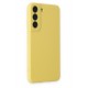 Newface Samsung Galaxy S22 Kılıf Nano içi Kadife Silikon - Sarı Newface Samsung Galaxy S22 Kılıf Nano içi Kadife Silikon - Sarı