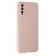 Newface Vivo Y20 Kılıf Nano içi Kadife Silikon - Pudra Newface Vivo Y20 Kılıf Nano içi Kadife Silikon - Pudra