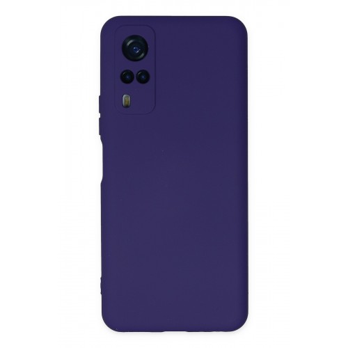 Newface Vivo Y51A Kılıf Nano içi Kadife Silikon - Mor Newface Vivo Y51A Kılıf Nano içi Kadife Silikon - Mor