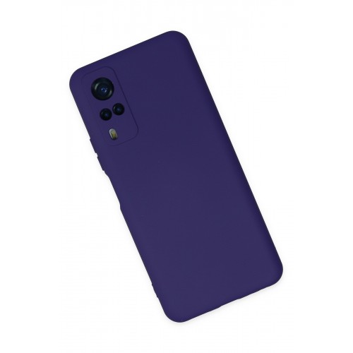 Newface Vivo Y51A Kılıf Nano içi Kadife Silikon - Mor Newface Vivo Y51A Kılıf Nano içi Kadife Silikon - Mor
